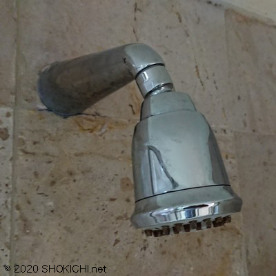 バンコクの固定式シャワー
